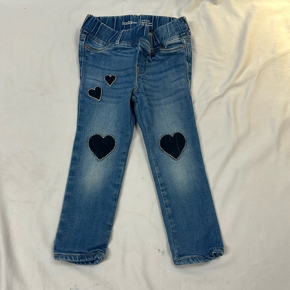 GAP - heart design Jeggings. Size 3 - Picture 1 of 5